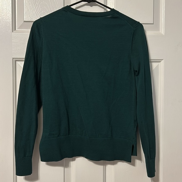 Ann Taylor Loft Green Cardigan Sweater Size M - Picture 3 of 3